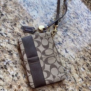 Coach wristlet